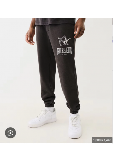 TRUE RELIGION VINTAGE CRACKLE CLASSIC JOGGERS